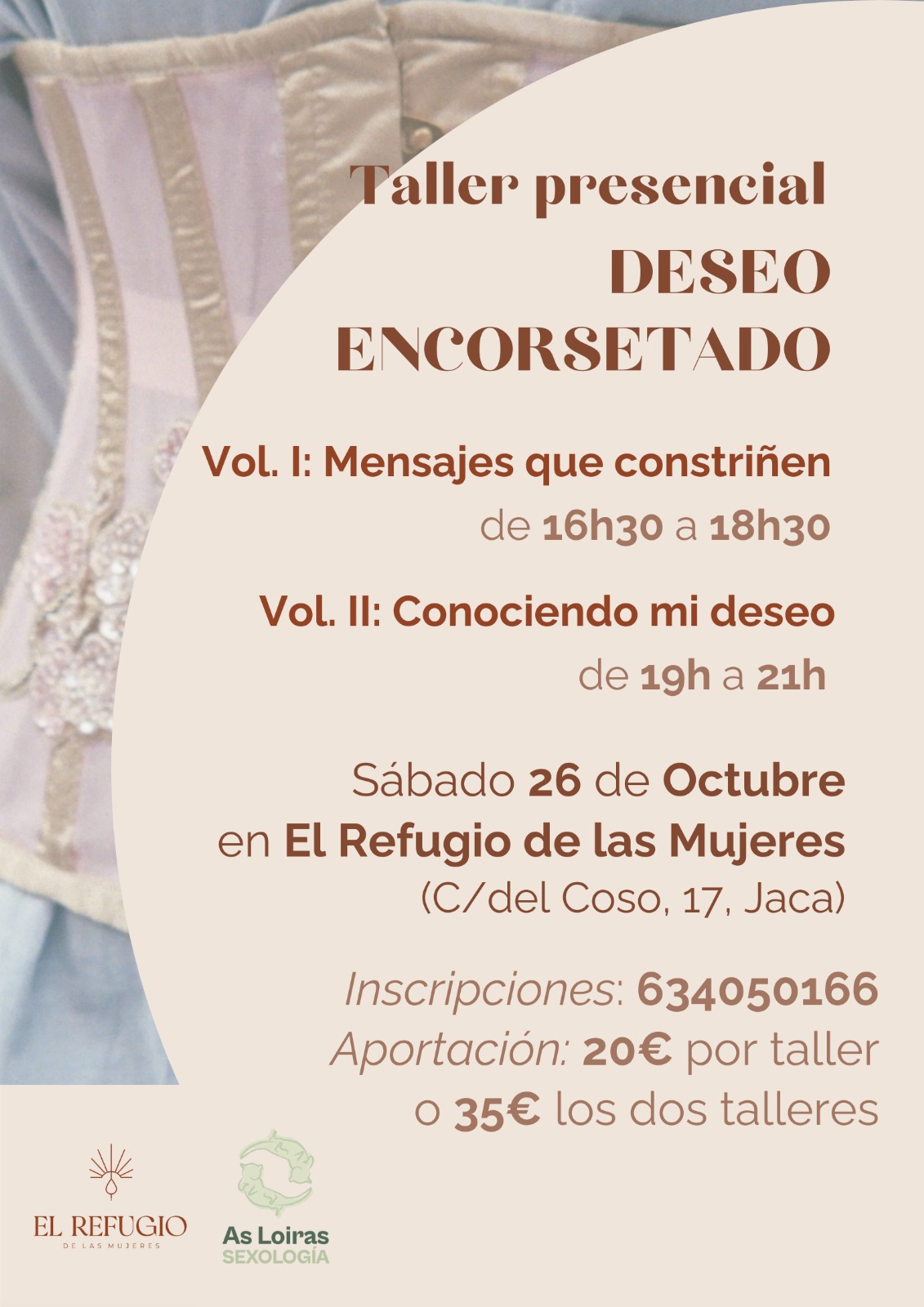 Cartel de taller - Deseo encorsetado